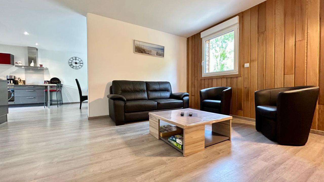 Chalet avec terrasse sur pilotis vue sur l'étang Rue  Exterior foto